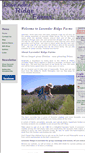 Mobile Screenshot of lavenderridgefarms.com